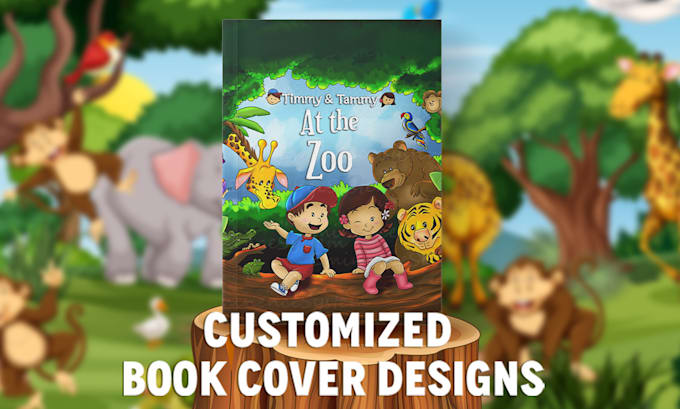 design and format book cover in any style
