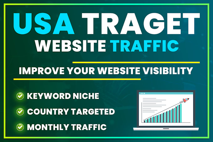 drive keyword targeted USA traffic