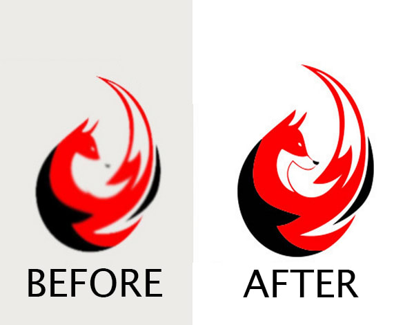 vectorise your raster, blurry logo or any file in HQ