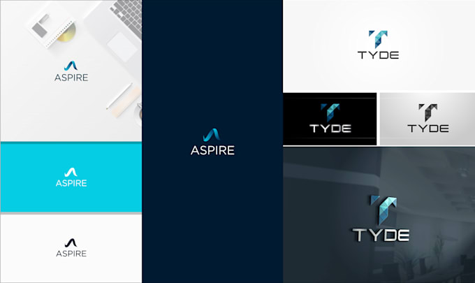 design a modern tech startup logo for saas, apps, and ai companies