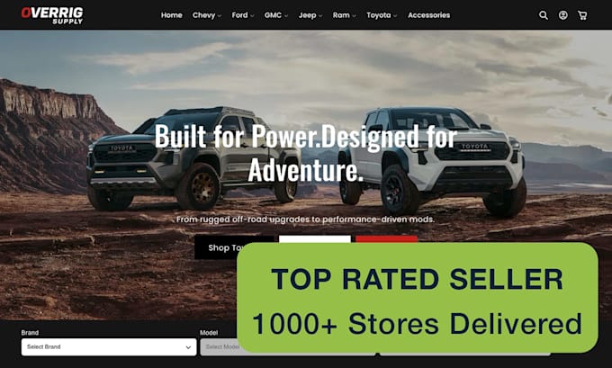 design and develop a professional shopify store as a certified shopify expert