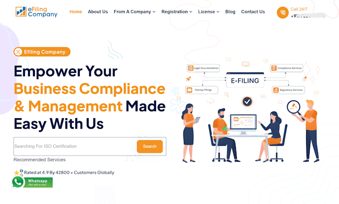 design business website, landing page website for you