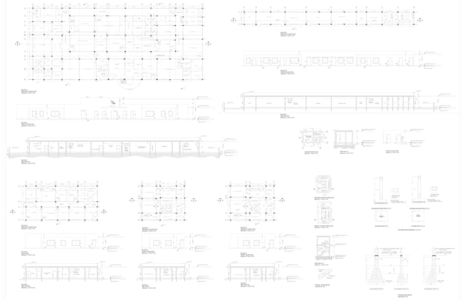 convert PDF and sketches, to autocad 2d drawings