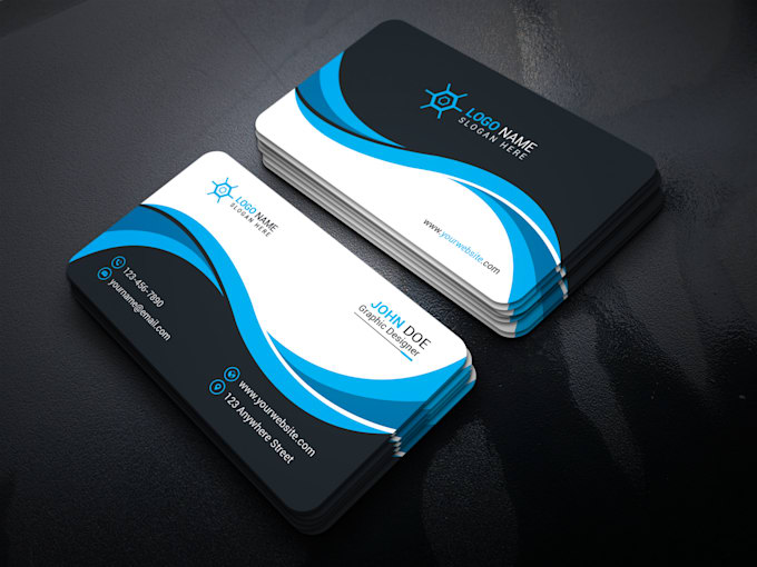 do business card design template
