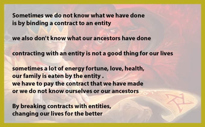 cut off contract with entities