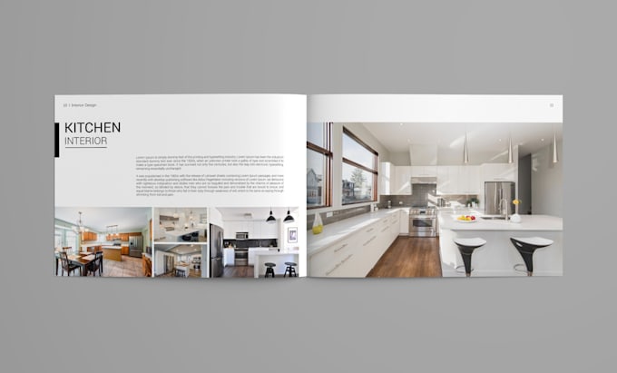 design elegant brochure, booklet, catalog by indesign