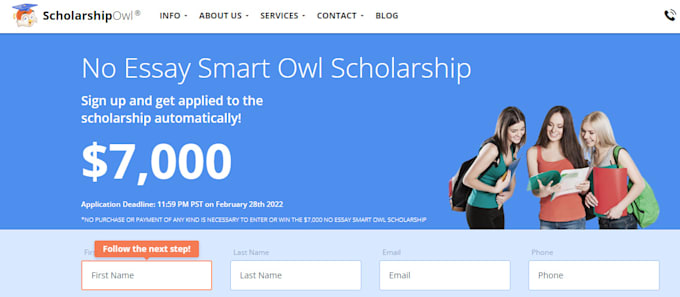 find scholarships, grants or financial aid