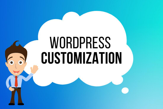do wordpress theme installation and customization quickly