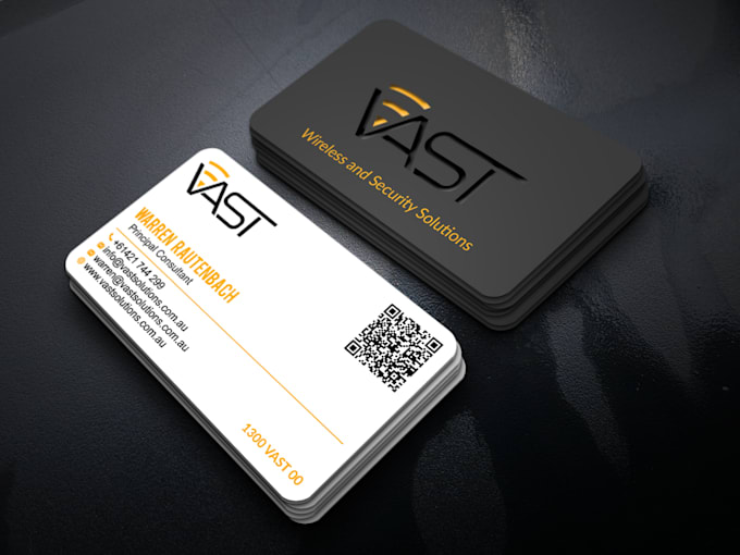 create an amazing and professional business card