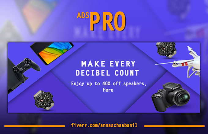 create any sized banner attractive and professional