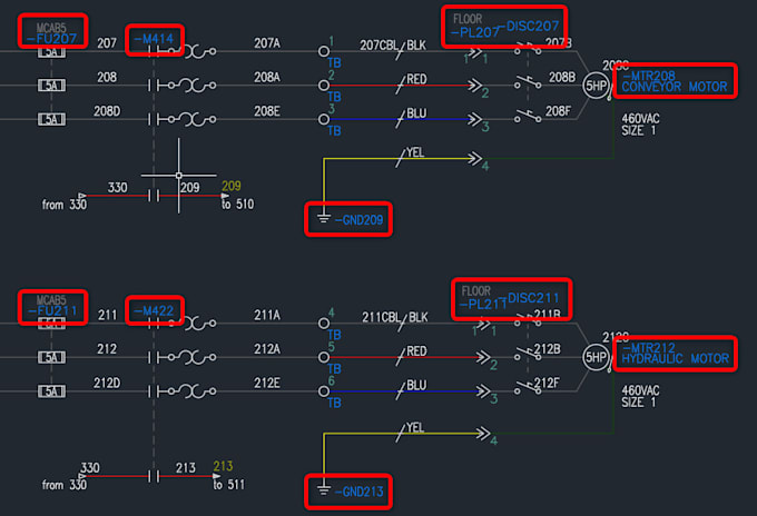 do autocad electrical drawings