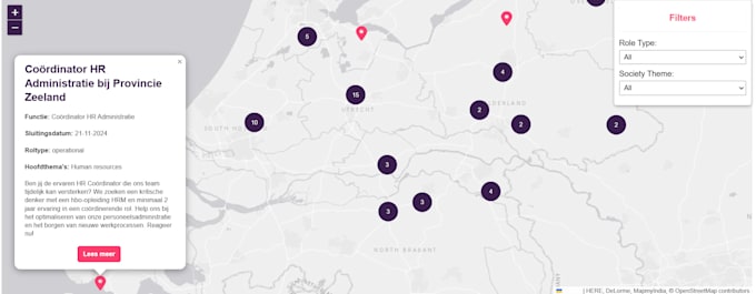 develop a leaflet gis map