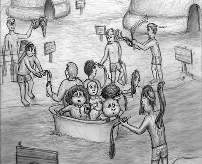 Draw A Simple Pencil Sketch By Geneci Ndy