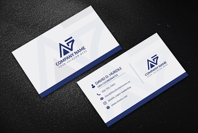 do business card and visiting card design for print ready