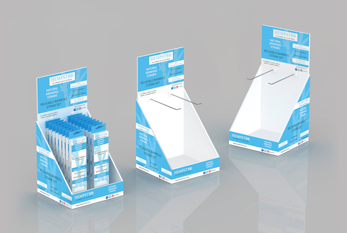 do 3d product display stand for retail or store
