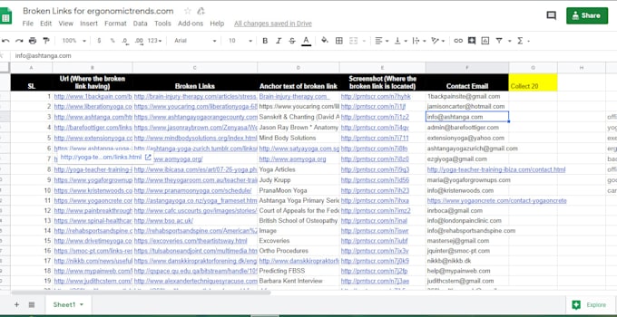 find broken link prospects and do outreach