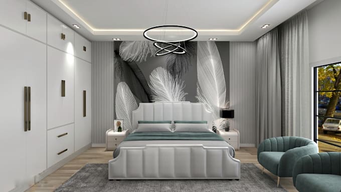 create 3d interior and exterior high quality render images