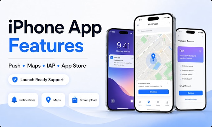 develop ios app using swift, swiftui or objective c