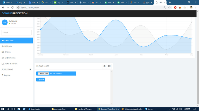Develop python flask web application for you by Ferazmirza | Fiverr