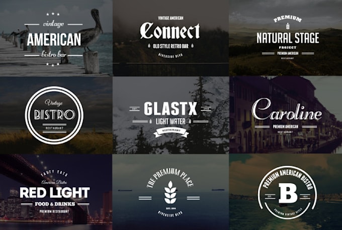 do vintage logo design