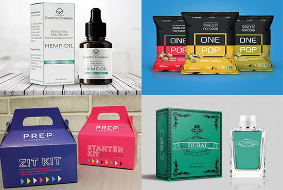 do great product label and packaging design for you