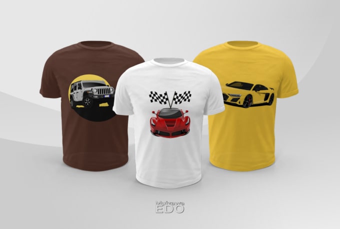 Make car vector tshirt design for your community by Muizawaedo | Fiverr