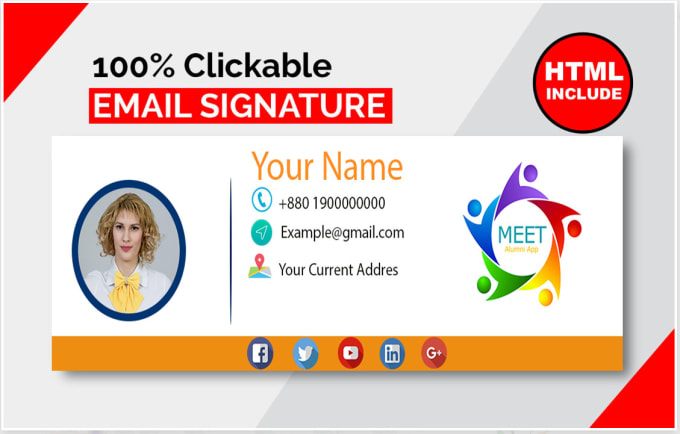 add a clickable link to email signature outlook