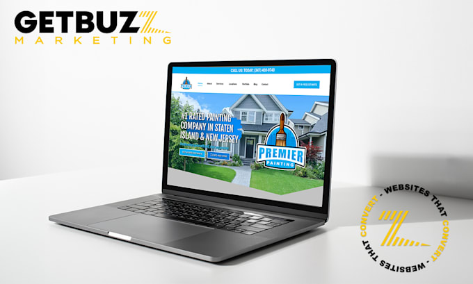 create a modern wordpress website design