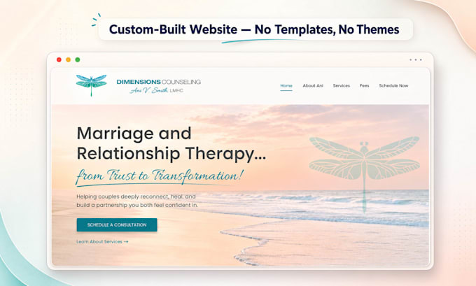 design or redesign a custom modern wordpress website
