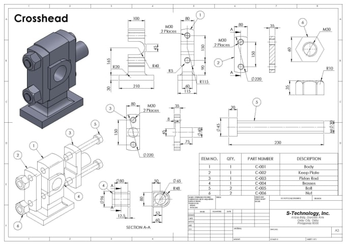 modelling drawing