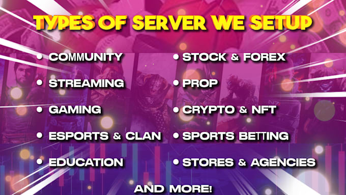 professionally set up a custom discord server