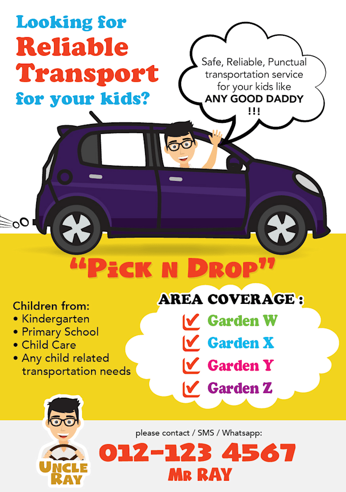 do a flyer, leaflet design