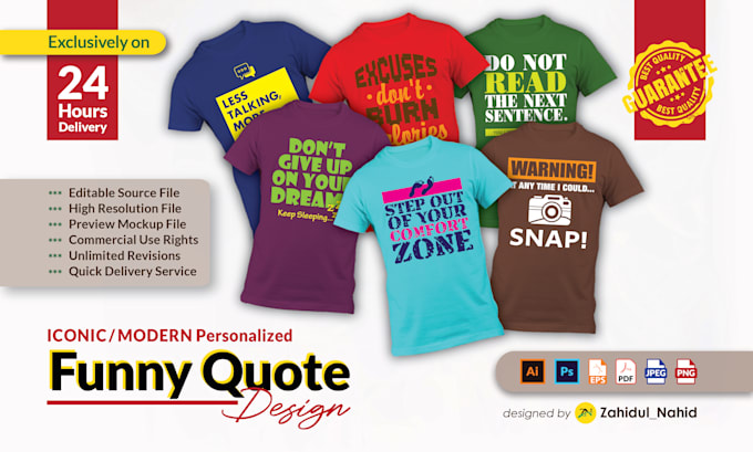 design custom printable trendy, funny, tshirt quotes