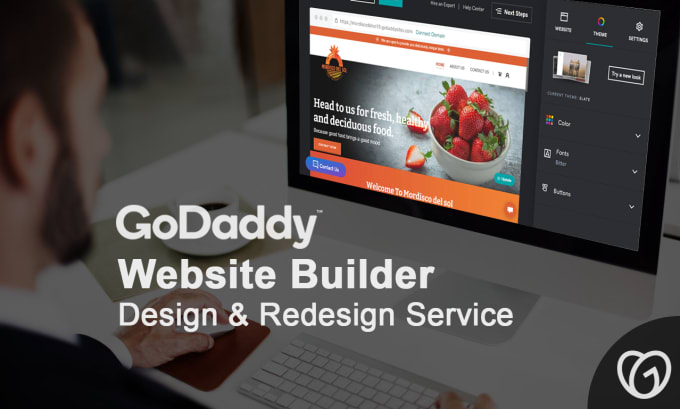 design or redesign your godaddy website