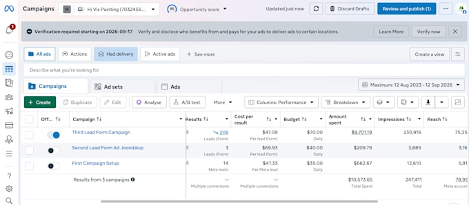 generate leads with facebook ads for service base businesses