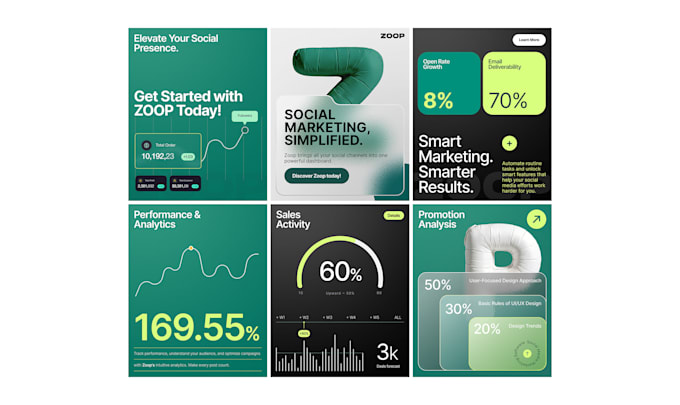 design creative banners for ads, websites, and social media