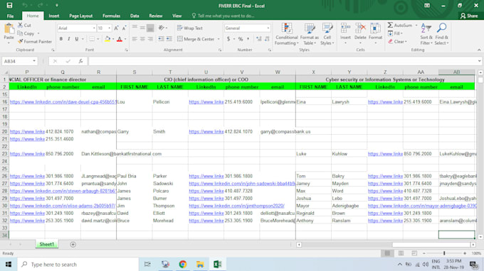 be your virtual assistant for data entry, data mining and web research