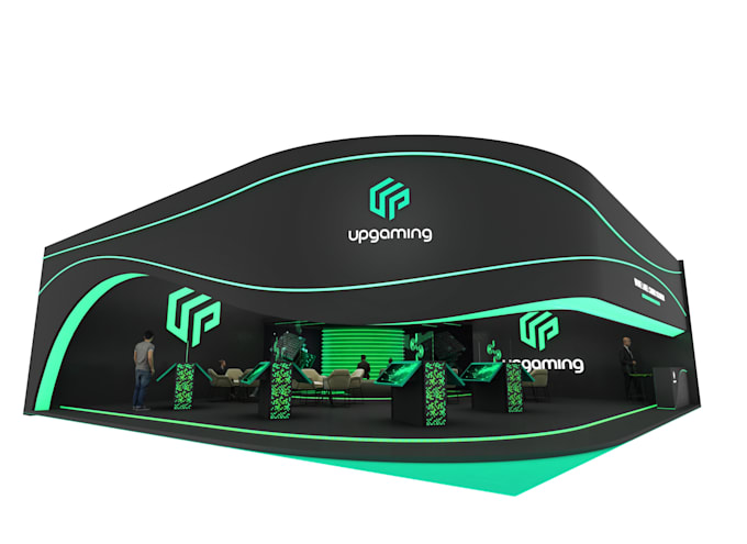 create 3d innovative exhibition stand concepts