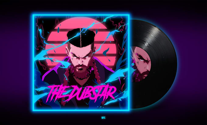 create custom anime album cover art that grabs attention