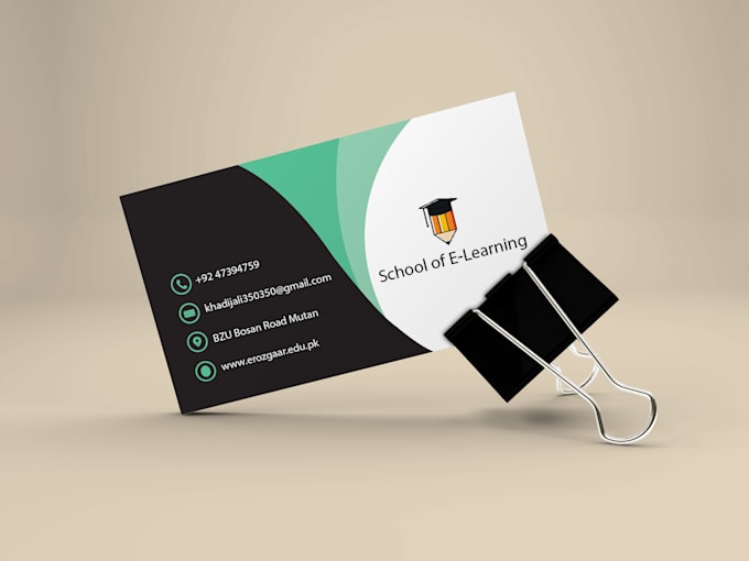 create professional and unique business card