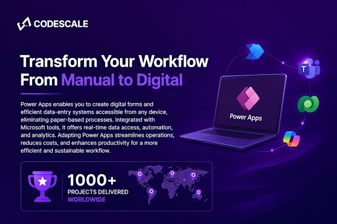 develop powerapps, power automate for your business ideas