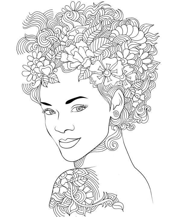 Create child and adult coloring book page of any theme by Kheyadesign ...