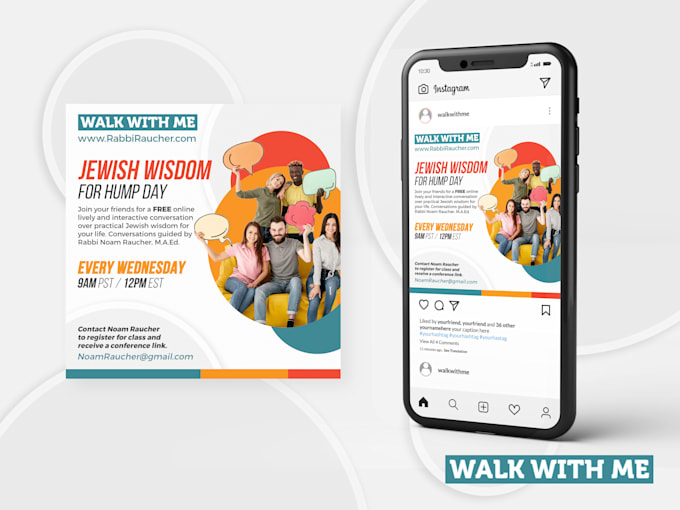 design your facebook or instagram flyer
