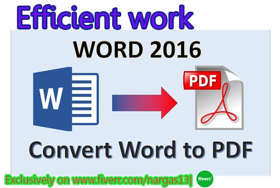 convert your word document to pdf and pdf to word document