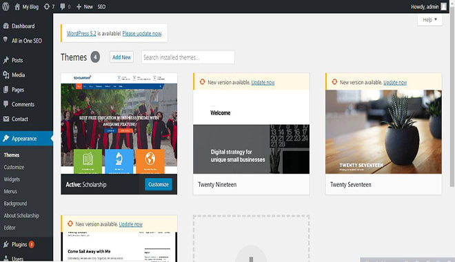set up and customize your  modern wordpress website