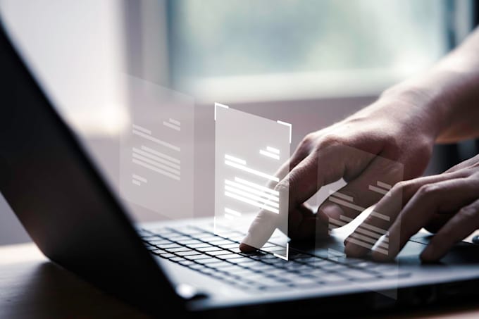 do data entry, web research and data analysis for you