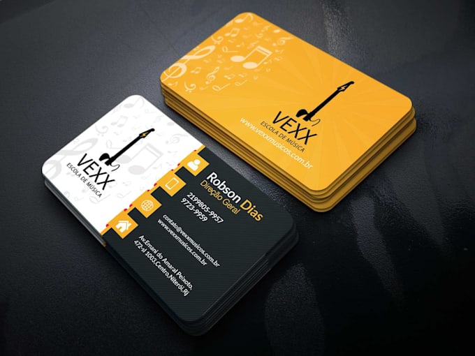 design unique business cards or loyalty cards in canva or photoshop
