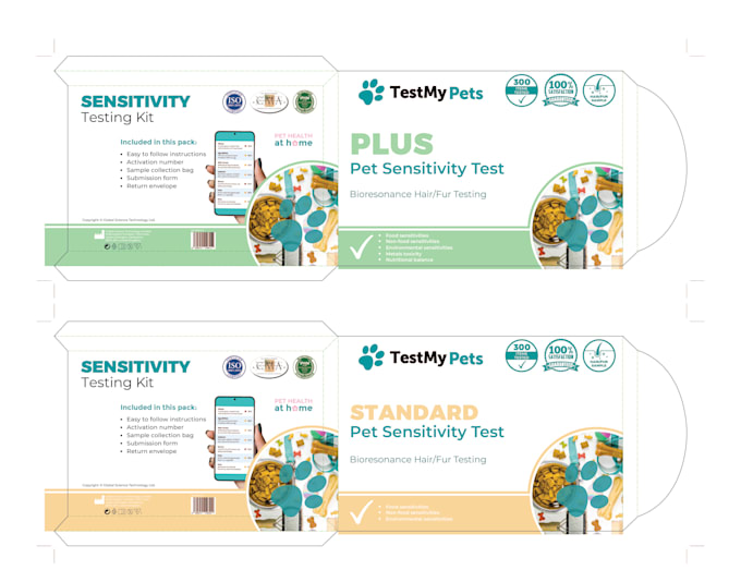 create a premium packaging box and label design for brands
