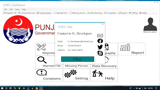 develop desktop applications in c sharp, java, python