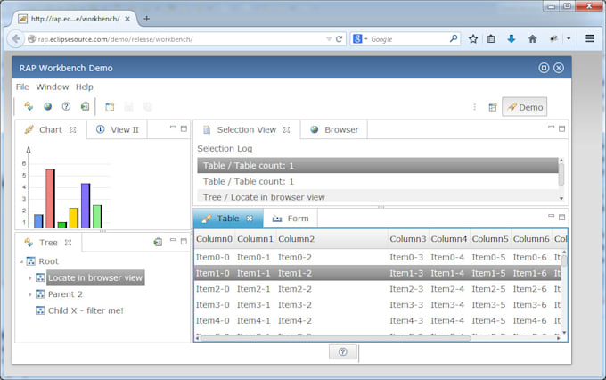 create desktop and web application